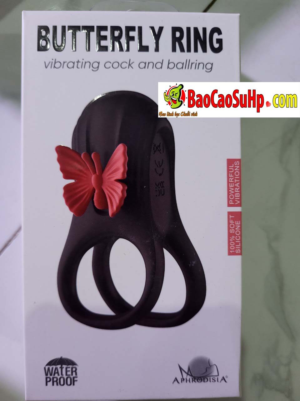 Vòng đeo dương vật Aphra Butterfly Ring 10 chế độ rung cao cấp