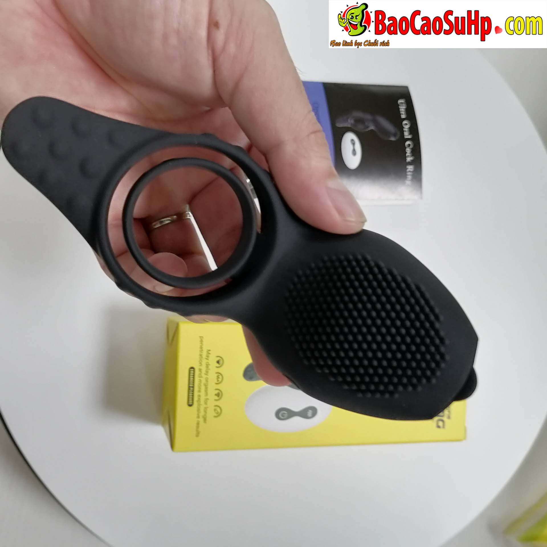 Vòng đeo rung điều khiển từ xa liếm lưỡi Qiaran secwell