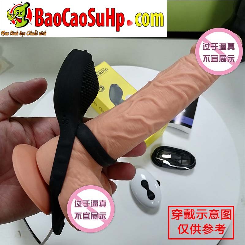 Vòng đeo rung điều khiển từ xa liếm lưỡi Qiaran secwell