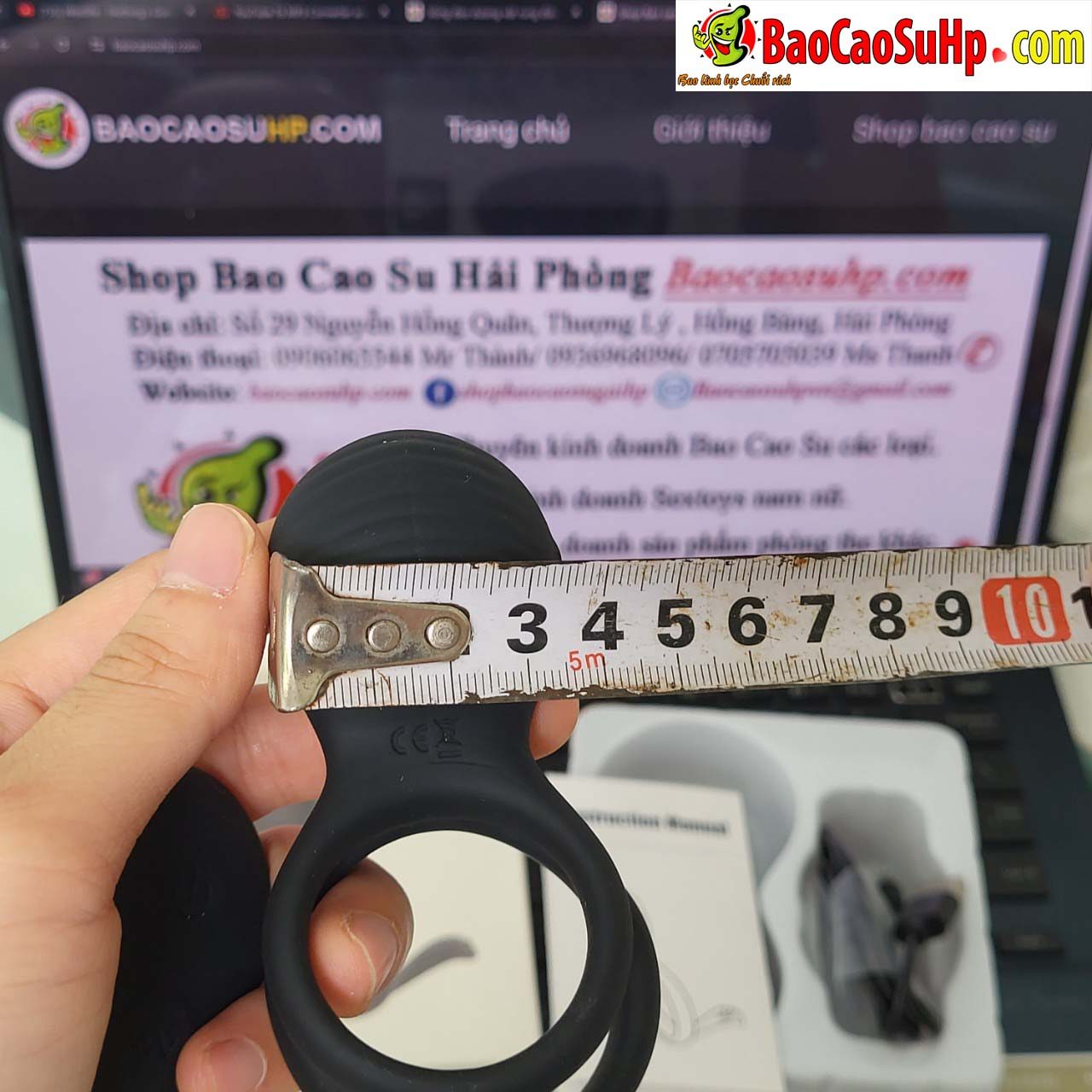 Vòng đeo dương vật rung từ xa HGOD Elowen đa chức năng kích thích Vòng đeo dương vật rung từ xa HGOD Elowen đa chức năng kích thích