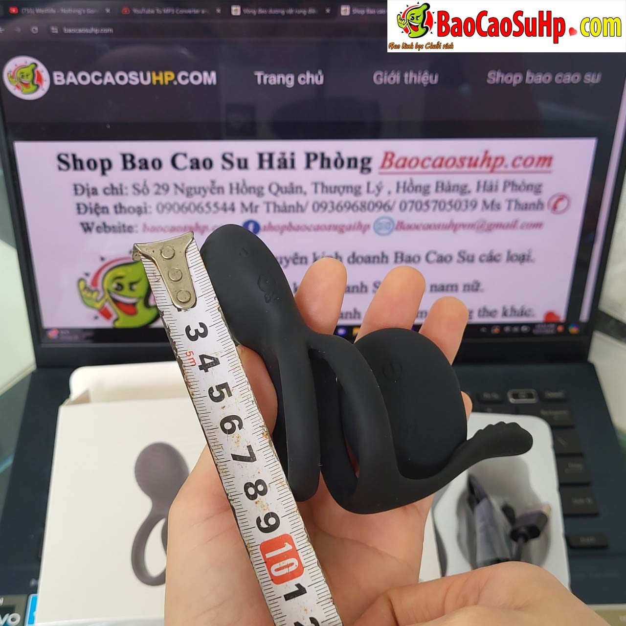 Vòng đeo dương vật rung từ xa HGOD Elowen đa chức năng kích thích Vòng đeo dương vật rung từ xa HGOD Elowen đa chức năng kích thích