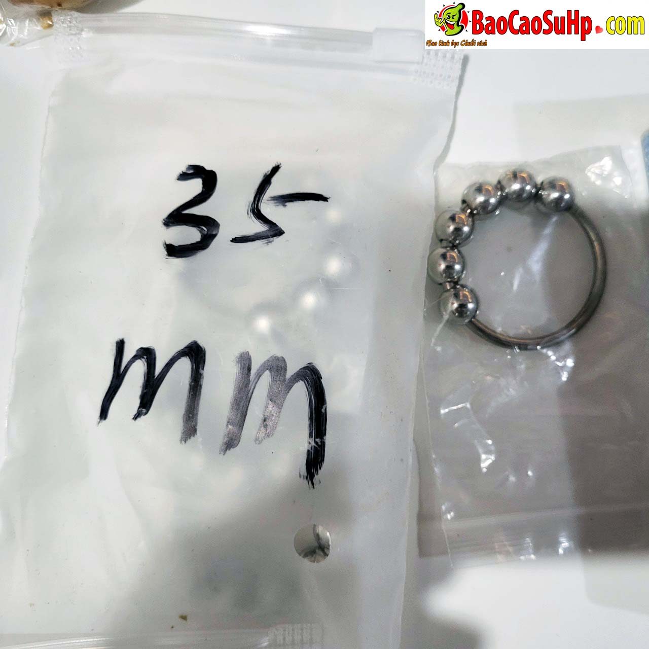 Vòng đeo dương vật inox kích thích điểm G