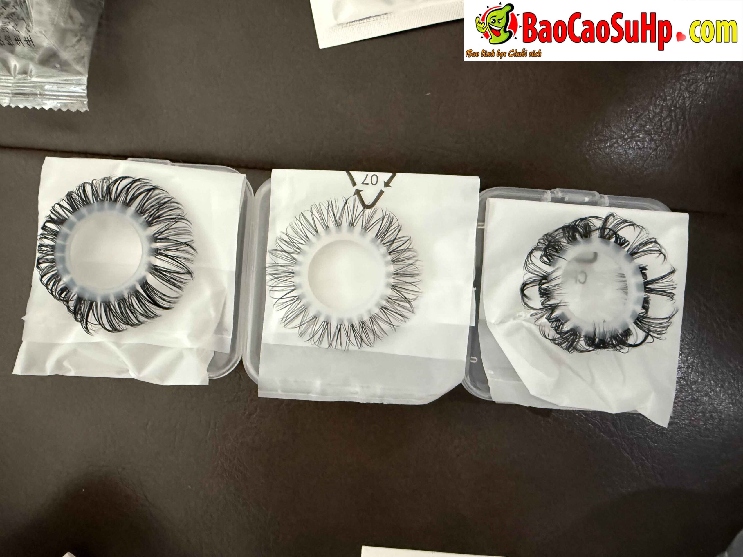 IMG 8886 scaled - Vòng đeo mắt cừu COC silicone đuôi ngựa mềm mại nhiều kiều gai gân bi nổi POLL