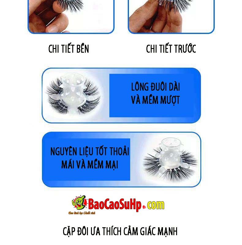 vong mat cuu COC silicone Poll 14 - Vòng đeo mắt cừu COC silicone đuôi ngựa mềm mại nhiều kiều gai gân bi nổi POLL