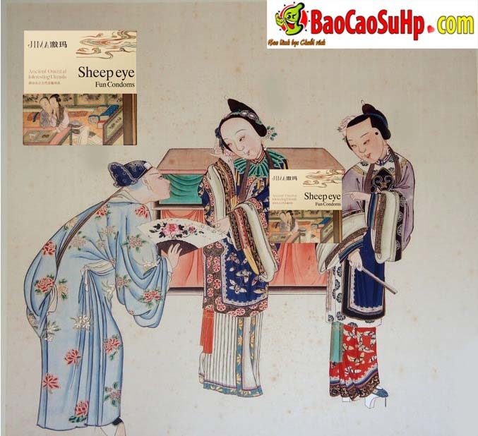 vong deo mat cuu Sheep Eye Jima 11 - Vòng mắt cừu đeo dương vật kèm bi tăng khoái cảm Sheep Eye Jima