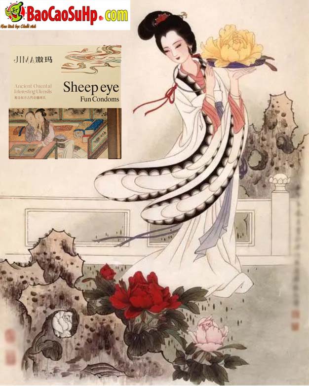 vong deo mat cuu Sheep Eye Jima 12 - Vòng mắt cừu đeo dương vật kèm bi tăng khoái cảm Sheep Eye Jima