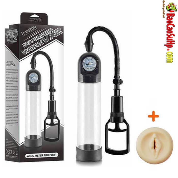 Máy tập dương vật Lovetoy Maximizer Worx VX2 cải thiện sinh lý 