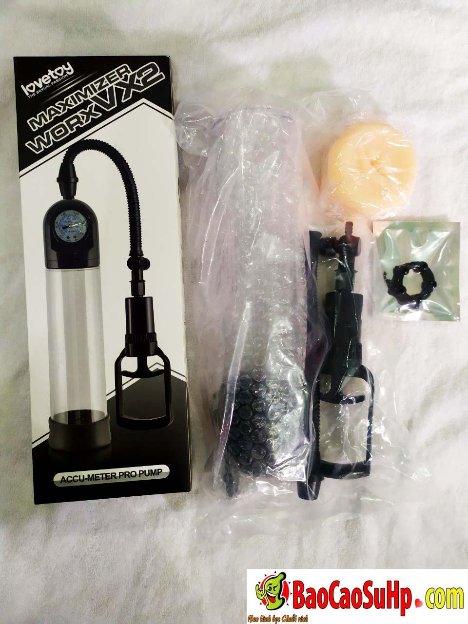 Máy tập tăng kích thước Lovetoy Worx VX2 - Hiệu quả nhanh