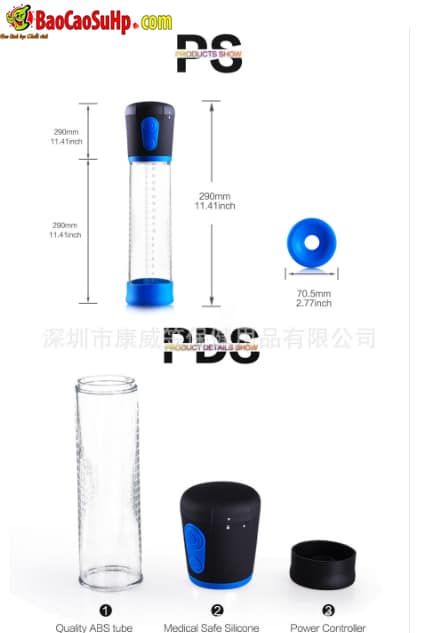 Máy tập dương vật Bluemen tự động tăng cường sinh lý mạnh mẽ