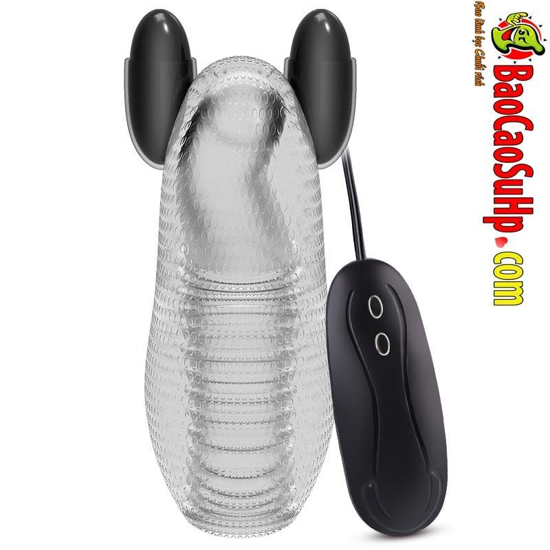Máy kích thích dương vật Warrior Glans Trainer rung mạnh an toàn 