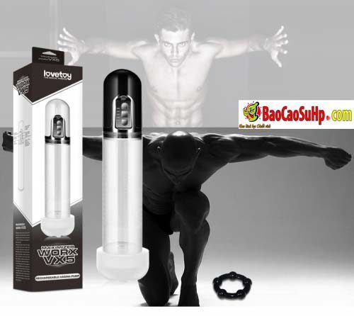 Máy tập dương vật tự động Lovetoys Worx VX5 cao cấp sạc điện