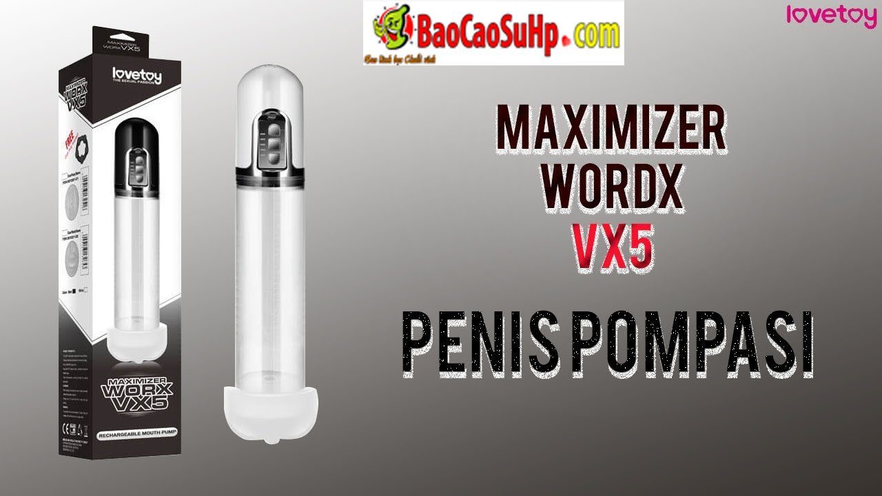 Máy tập dương vật tự động Lovetoys Worx VX5 cao cấp sạc điện