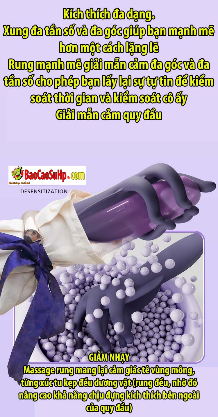 Máy tập dương vật Mizzzee Gentle Jade Fingers kích thích hiệu quả