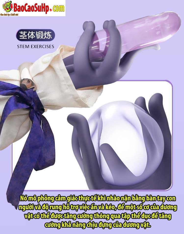 Máy tập dương vật Mizzzee Gentle Jade Fingers kích thích hiệu quả