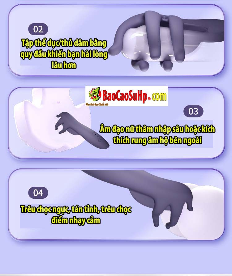 Máy tập dương vật Mizzzee Gentle Jade Fingers kích thích hiệu quả