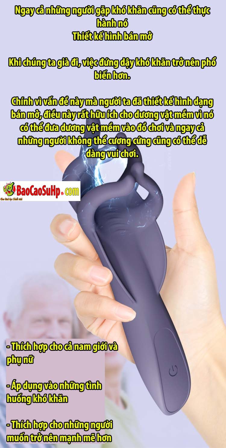 Máy tập dương vật Mizzzee Gentle Jade Fingers kích thích hiệu quả