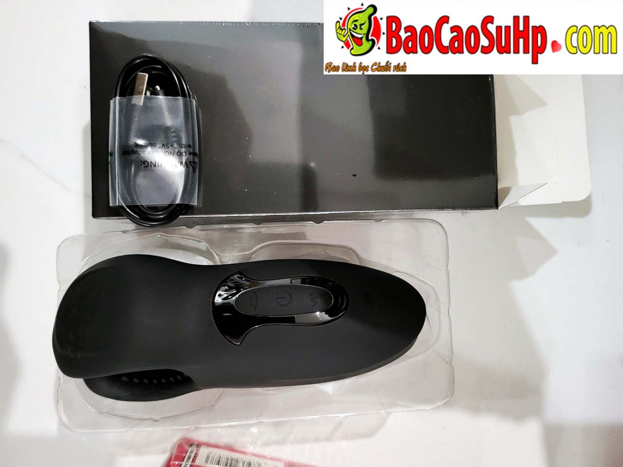 Máy rung Mizzzee VISE BLACK hỗ trợ massage nam giới kích thích