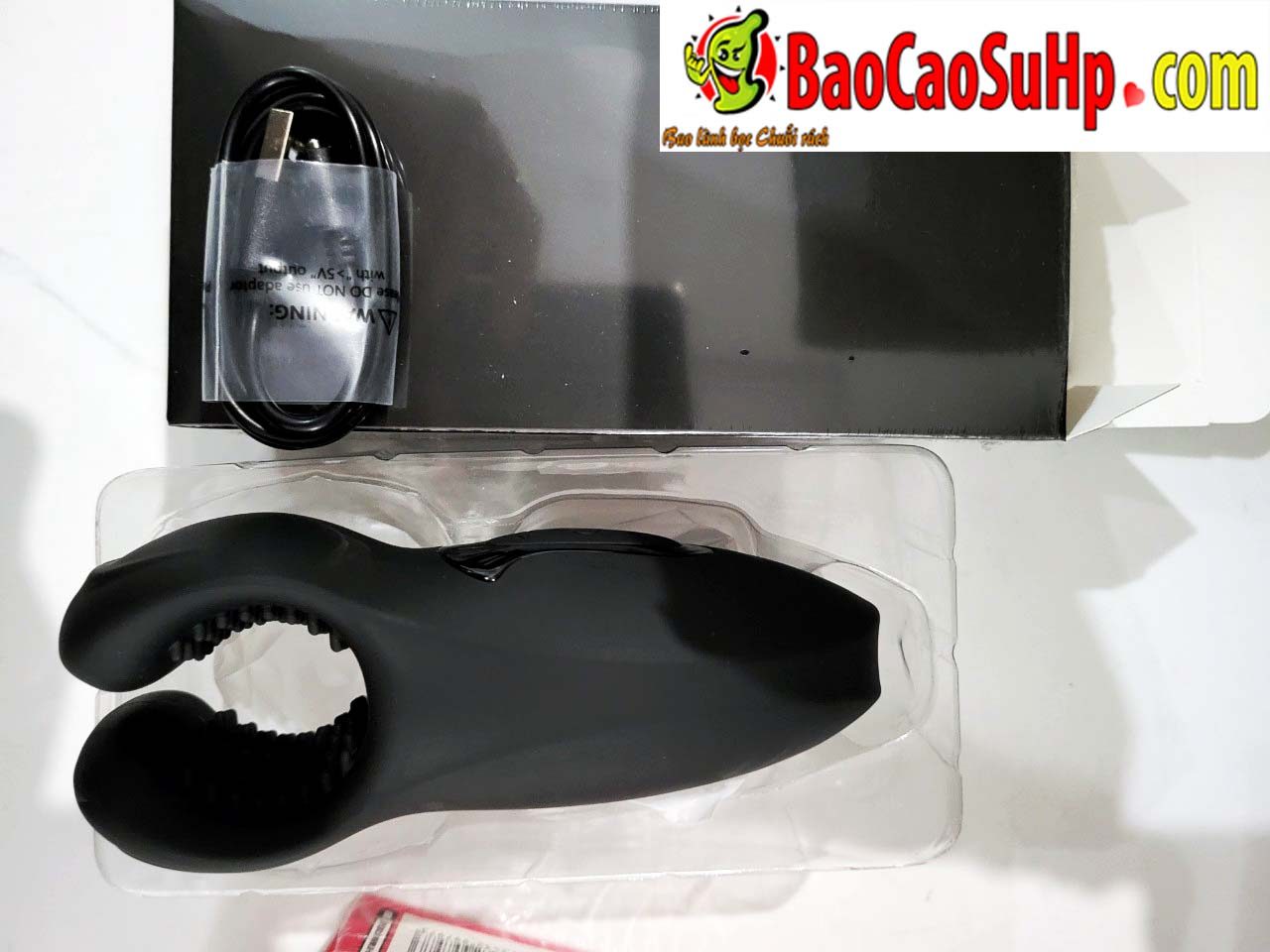 Máy rung Mizzzee VISE BLACK hỗ trợ massage nam giới kích thích