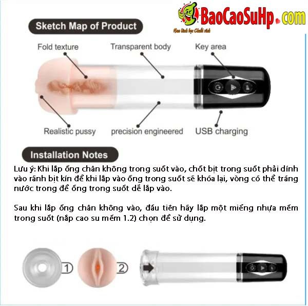 Máy bơm chân không dương vật Electric KZ001 tăng cường sức mạnh