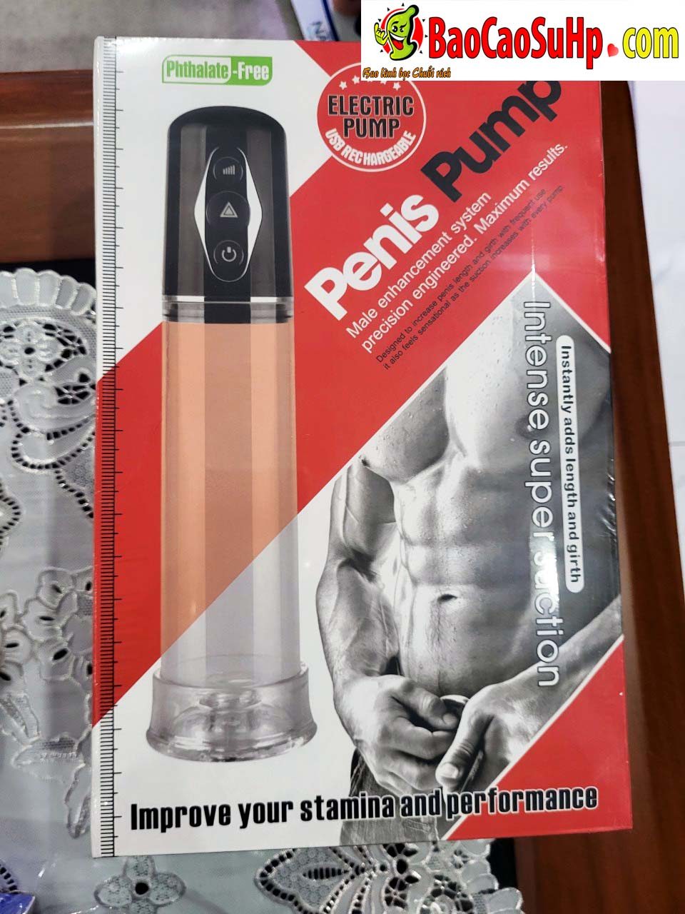 Electric Vacuum Penis Pump KZ001 – Powerful Male Trainer