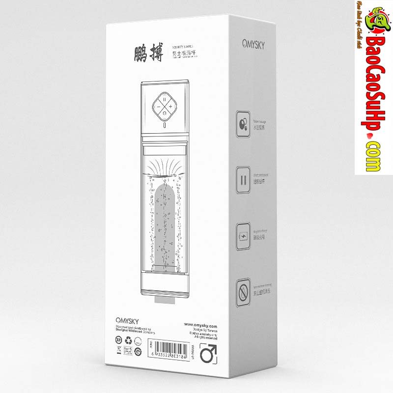 Máy tập dương vật Water Omysky Pengbo S công nghệ mới hiệu quả