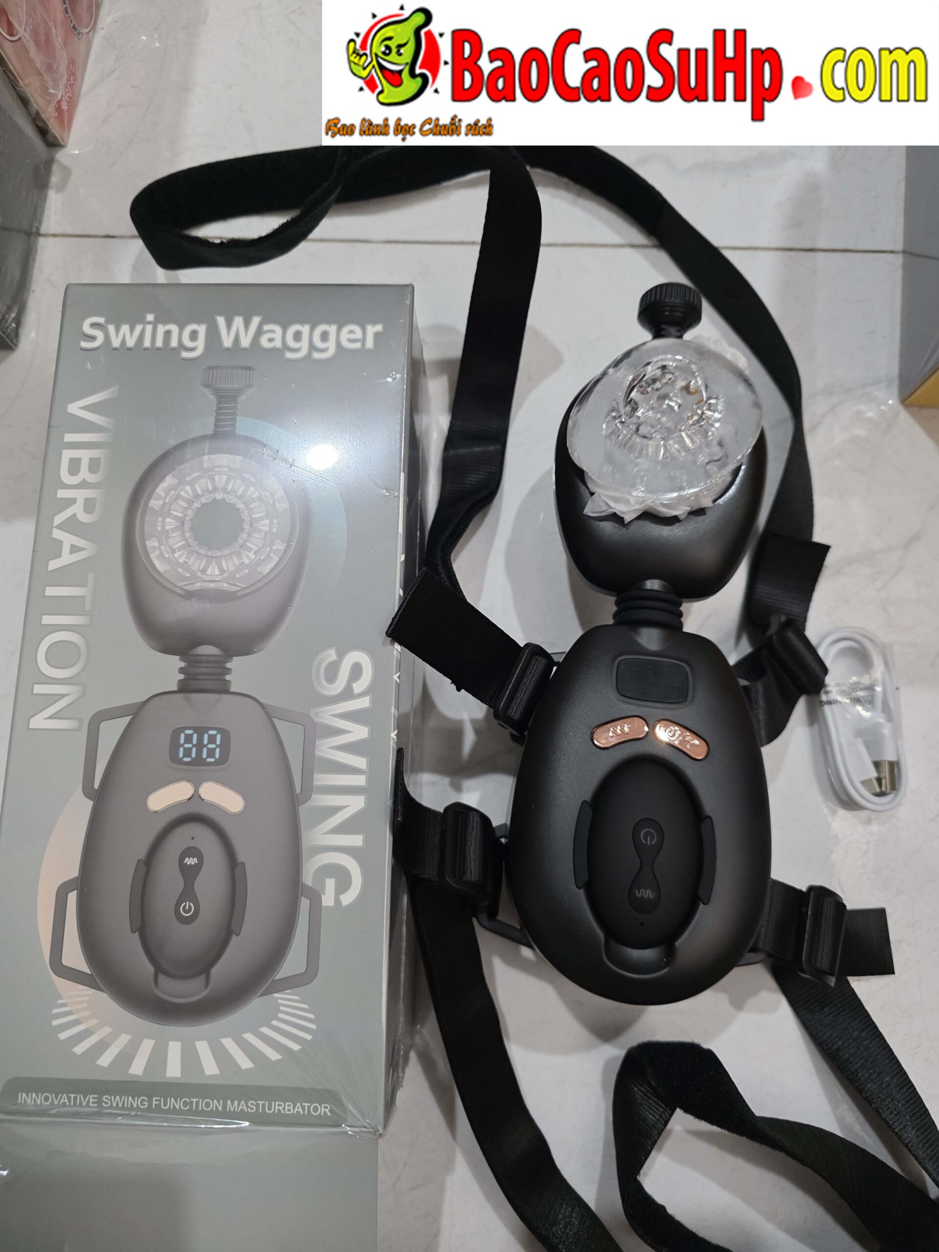 Máy tập tự sướng 2in1 Swing Wagger tiện lợi, tăng khoái cảm