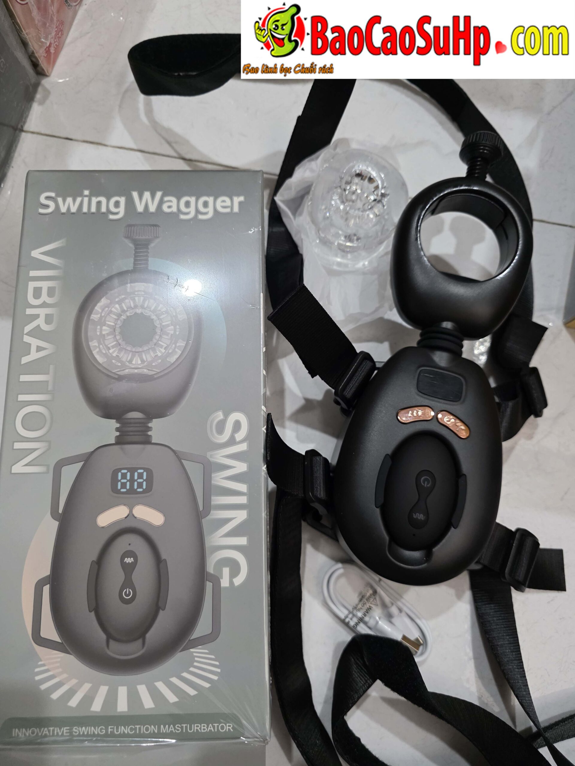 Máy tập tự sướng 2in1 Swing Wagger tiện lợi, tăng khoái cảm