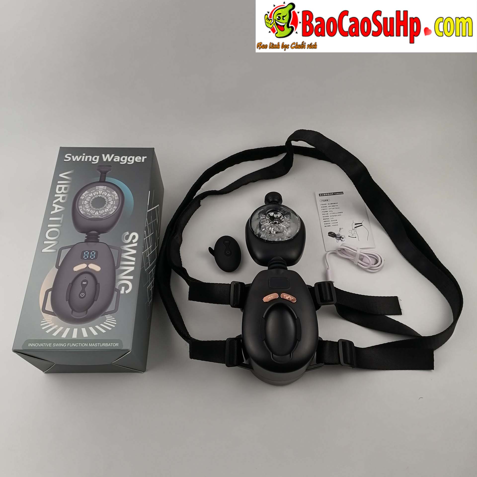 Máy tập tự sướng 2in1 Swing Wagger tiện lợi, tăng khoái cảm