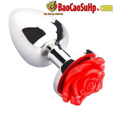 Sextoy cắm mông hoa hồng Princess cao cấp thoải mái an toàn