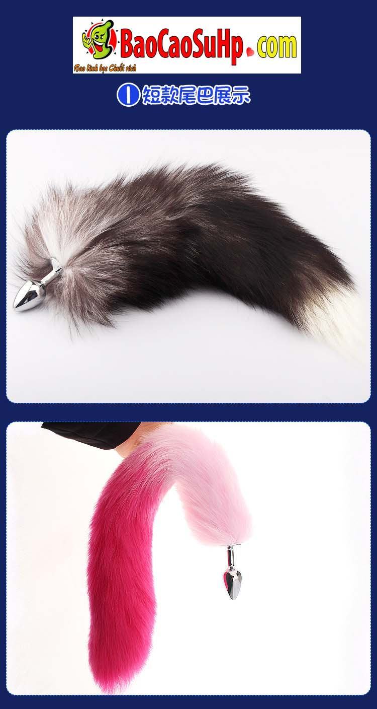 Đuôi cáo Sextoy Mizzzee thụt âm đạo hậu môn cực phê