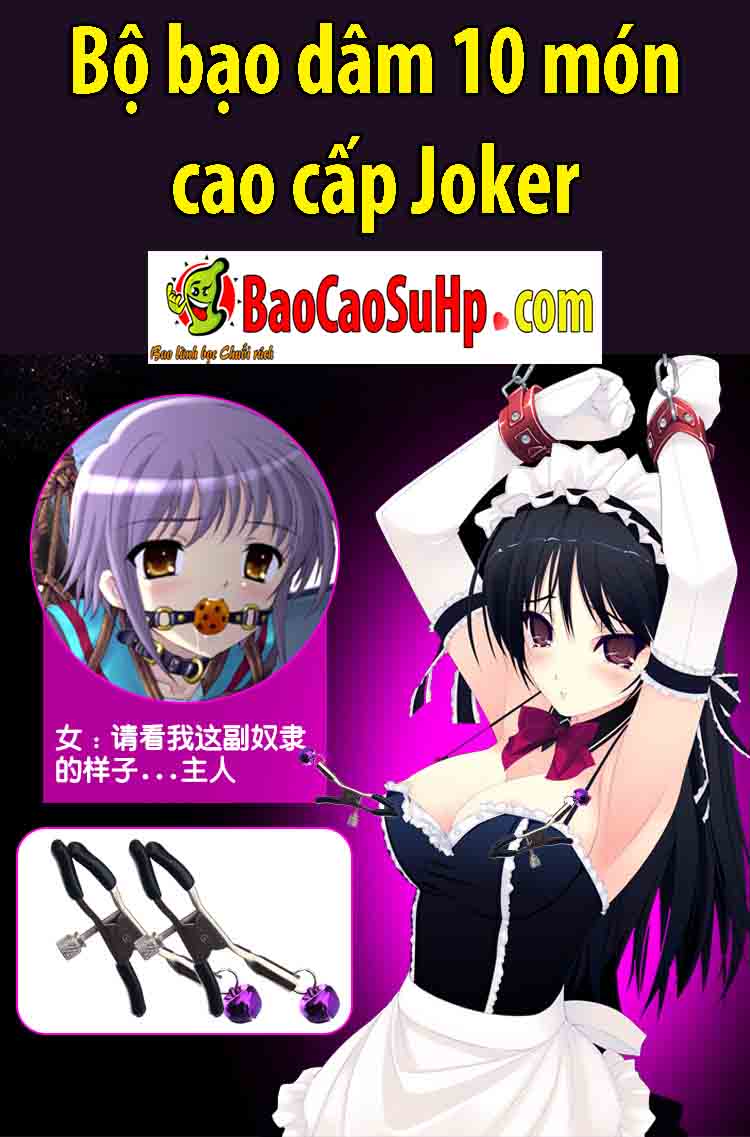 Bộ sextoy Joker 10 món cao cấp kích thích mạnh mẽ đam mê