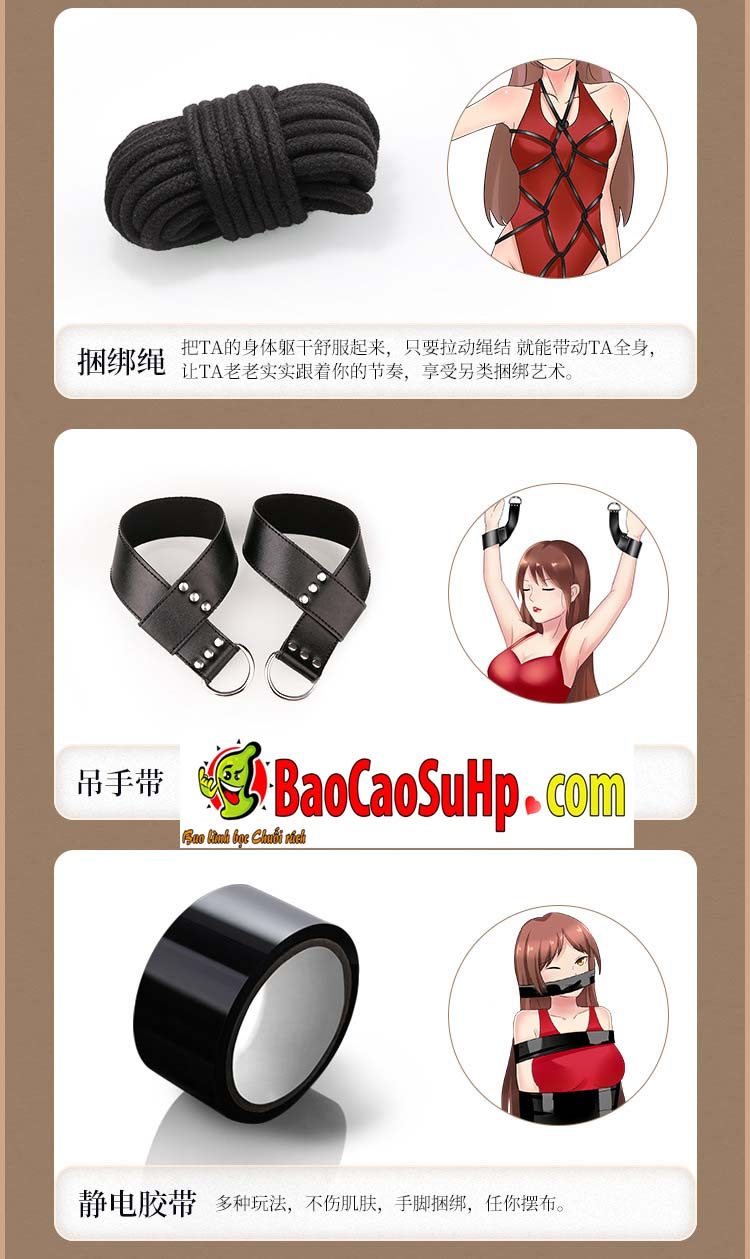 Bộ dụng cụ BDSM Black Premium 15 món cao cấp tiện lợi