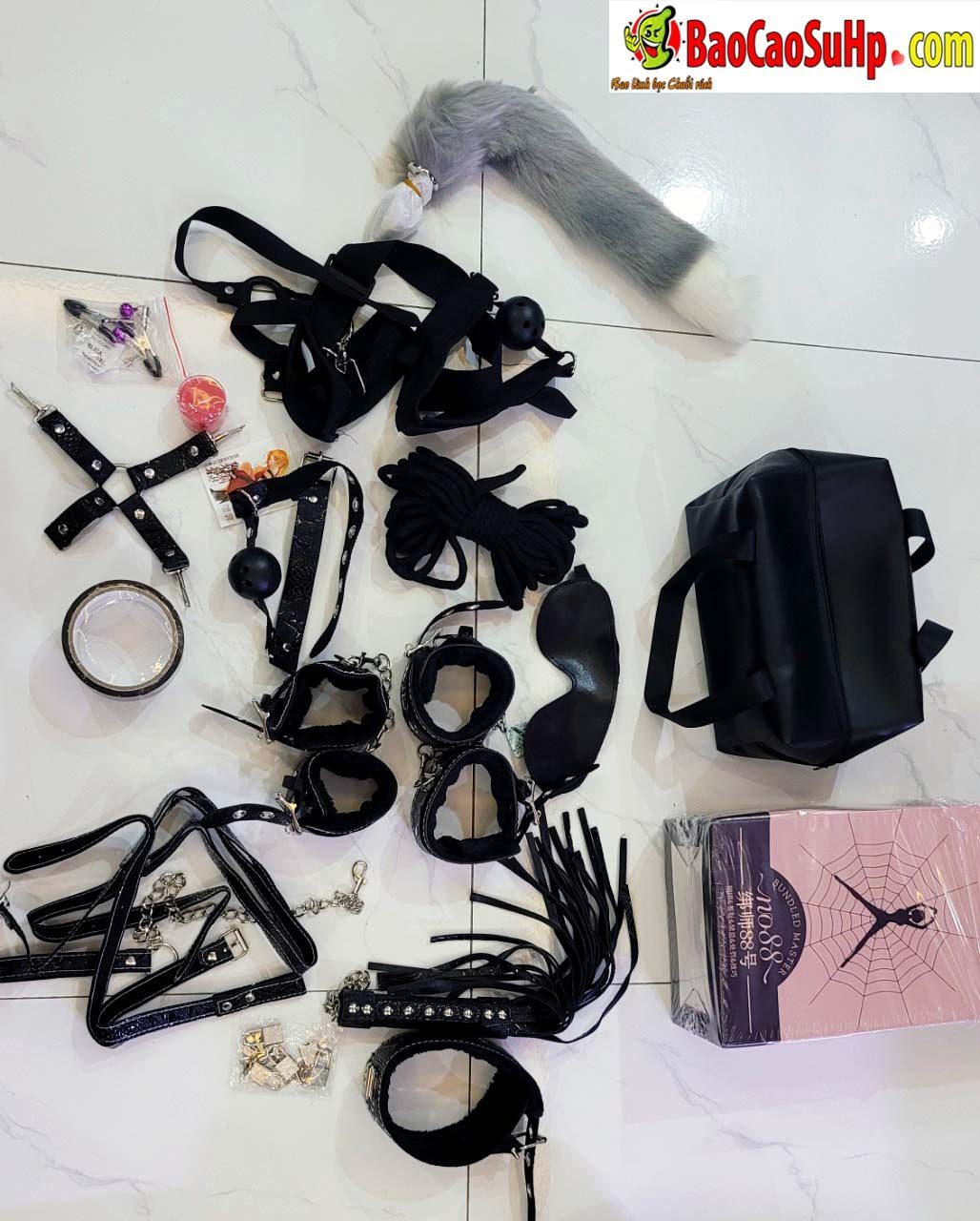 Bộ SM 18 món Black Knight cao cấp Đồ chơi tình dục chất lượng