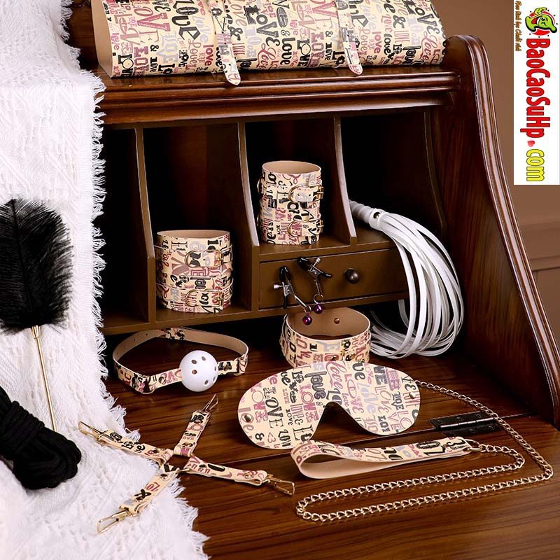 BDSM Mizzzee Love Retro 4 - Bộ BDSM Mizzzee Love Retro đẹp độc phong cách 12 món