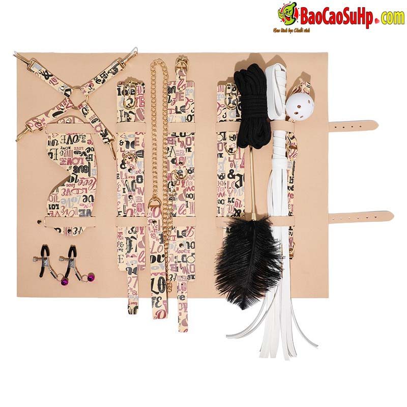 BDSM Mizzzee Love Retro 7 - Bộ BDSM Mizzzee Love Retro đẹp độc phong cách 12 món