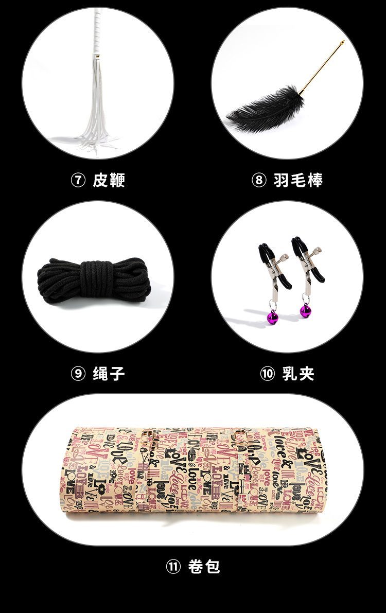 anh gioi thieu bo BDSM Mizzzee Love Retro 7 - Bộ BDSM Mizzzee Love Retro đẹp độc phong cách 12 món