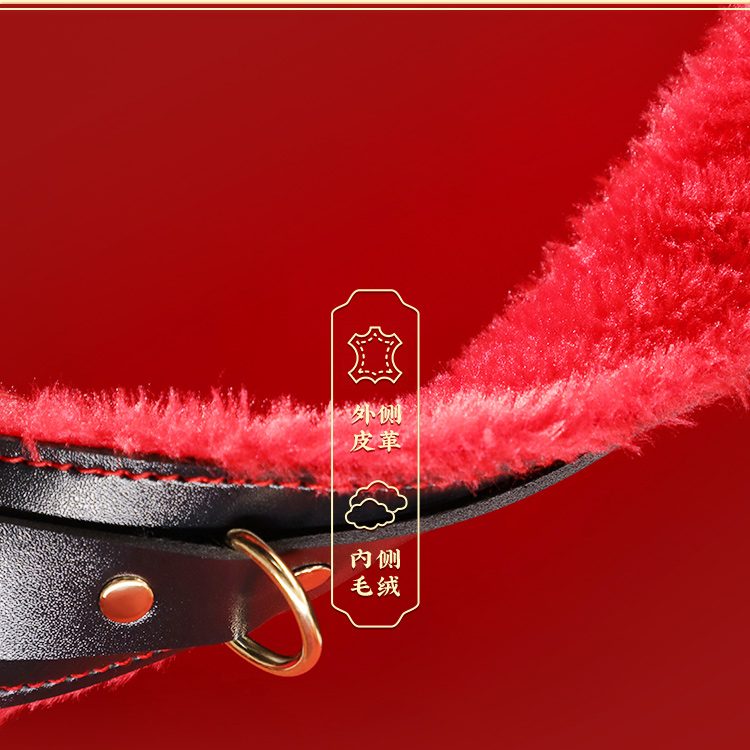 bo BDSM Mizzzee BIN002 2 - Bộ BDSM Mizzzee BIN002 nâng cấp 10 món đen pha đỏ đầy khiêu gợi