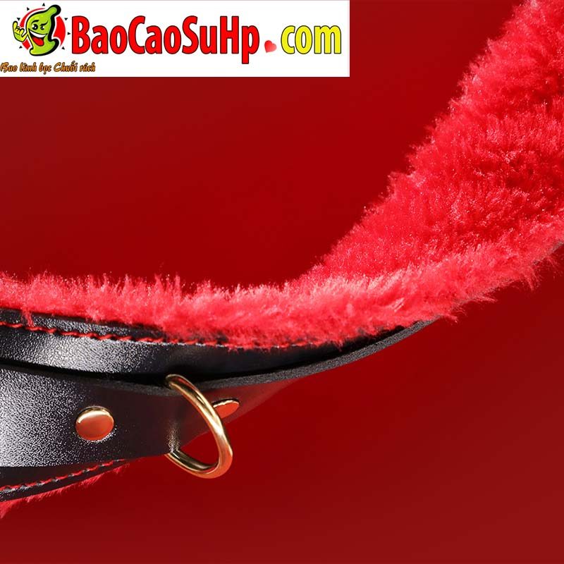 Bộ BDSM Mizzzee BIN002 10 món da đen đỏ kích thích mạnh mẽ khiêu gợi