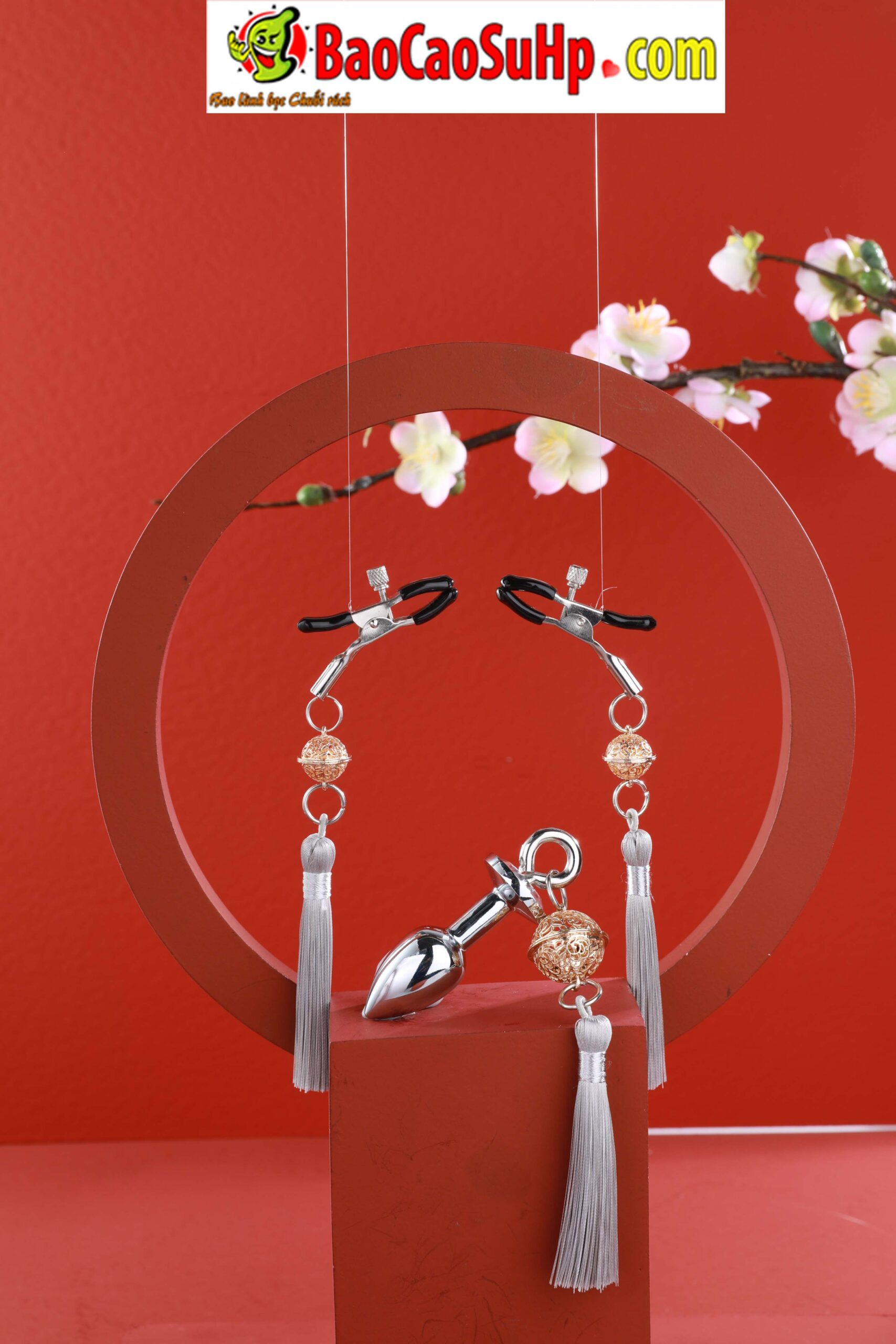 834A9205 scaled - Bộ kẹp ti và thụt hậu môn Inox Mizzzee Slay Tin 2in1