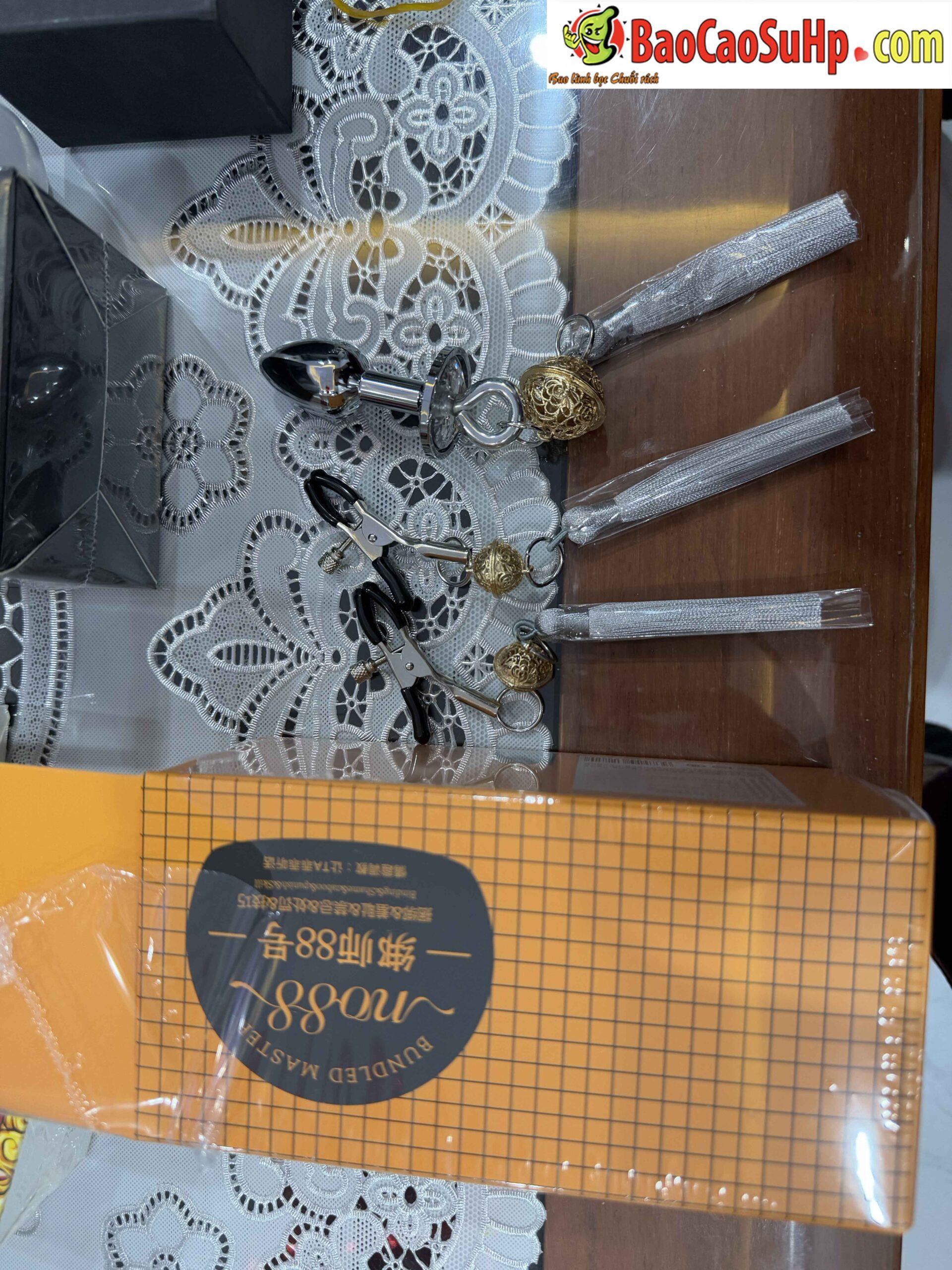 Bo kep ti va thut hau mon Inox Mizzzee Slay Tin 2in1 1 scaled - Bộ kẹp ti và thụt hậu môn Inox Mizzzee Slay Tin 2in1