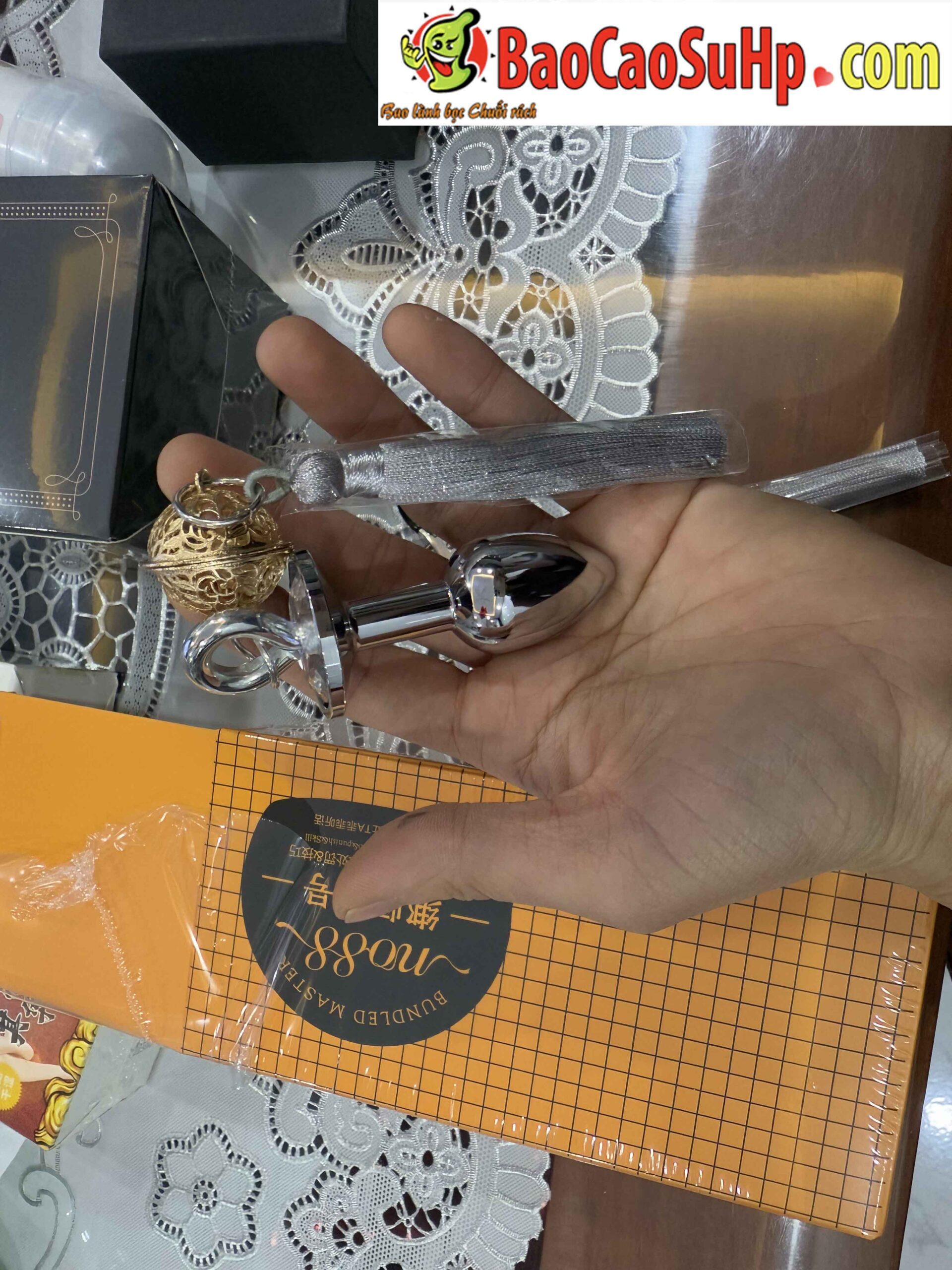 Bo kep ti va thut hau mon Inox Mizzzee Slay Tin 2in1 3 scaled - Bộ kẹp ti và thụt hậu môn Inox Mizzzee Slay Tin 2in1