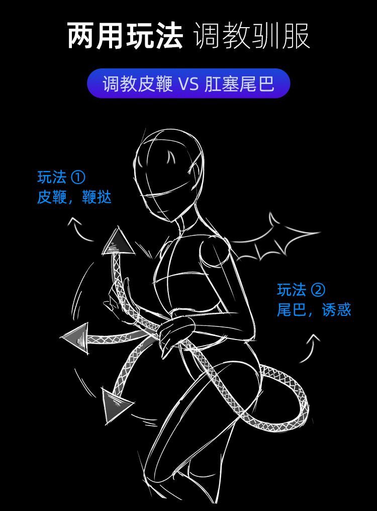 Sextoys đuôi quỷ Devil tail anal plug sm quyến rũ, kích thích lễ hội