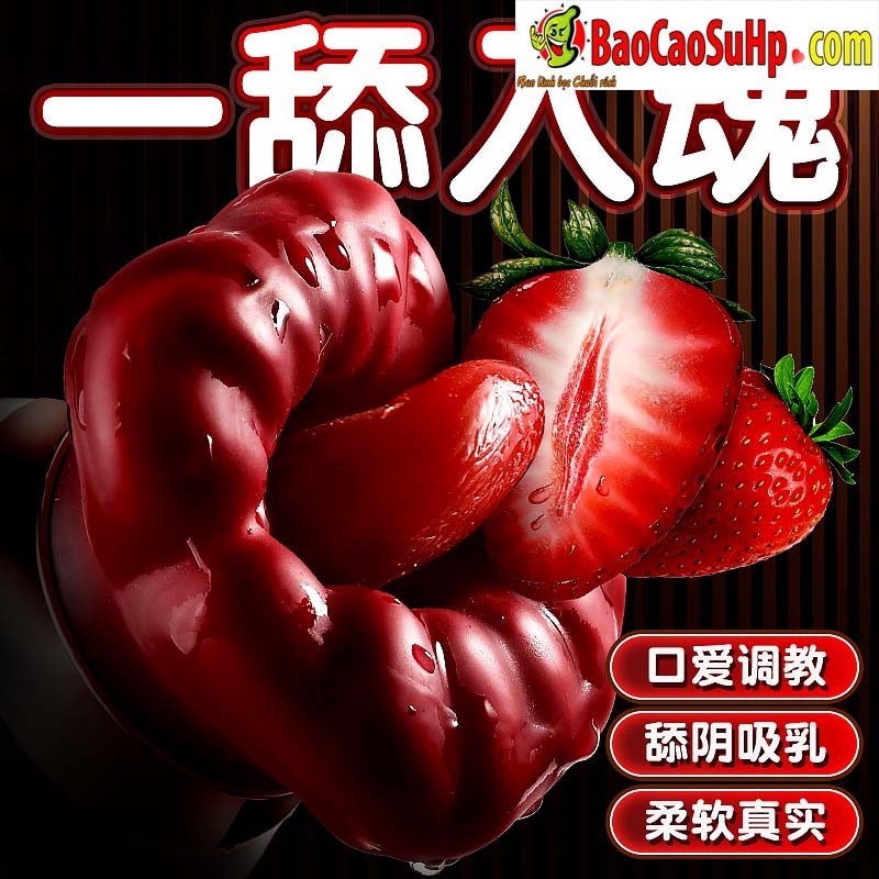 Đôi Môi Đỏ Lips Huankouai Liếm Mút Kích Thích Mạnh Mẽ Cực Đã