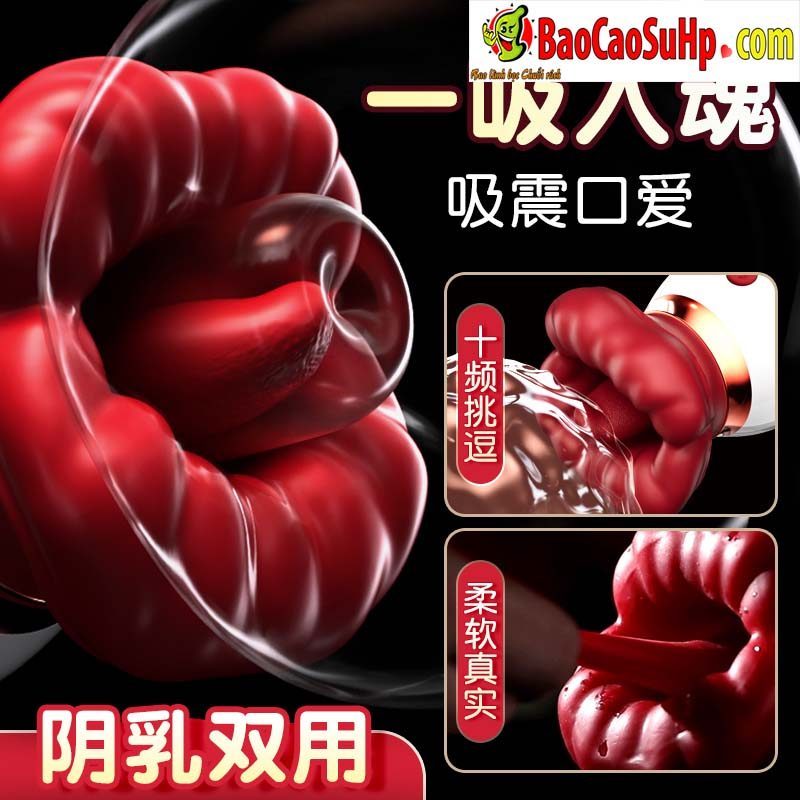 Đôi Môi Đỏ Lips Huankouai Liếm Mút Kích Thích Mạnh Mẽ Cực Đã