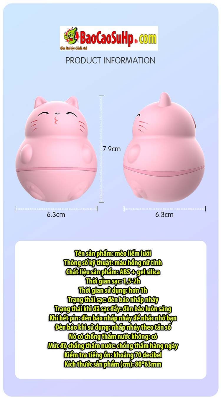 Lưỡi liếm Mizzzee Pink nhỏ gọn tăng khoái cảm thần tốc