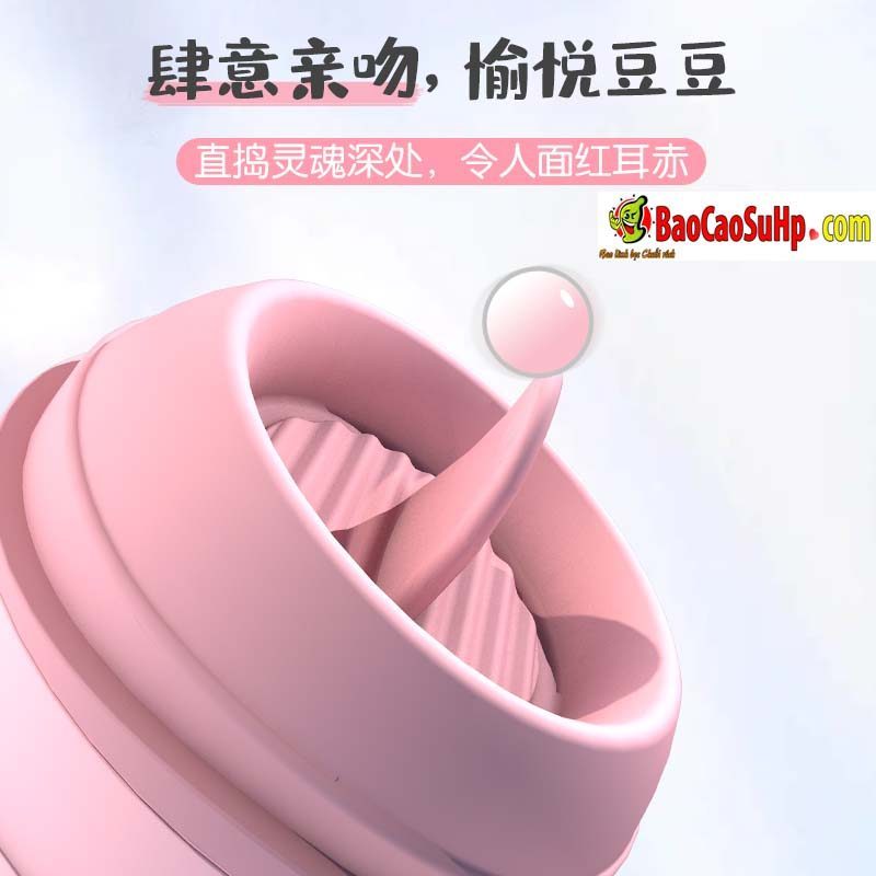 Lưỡi liếm Mizzzee Pink nhỏ gọn tăng khoái cảm thần tốc