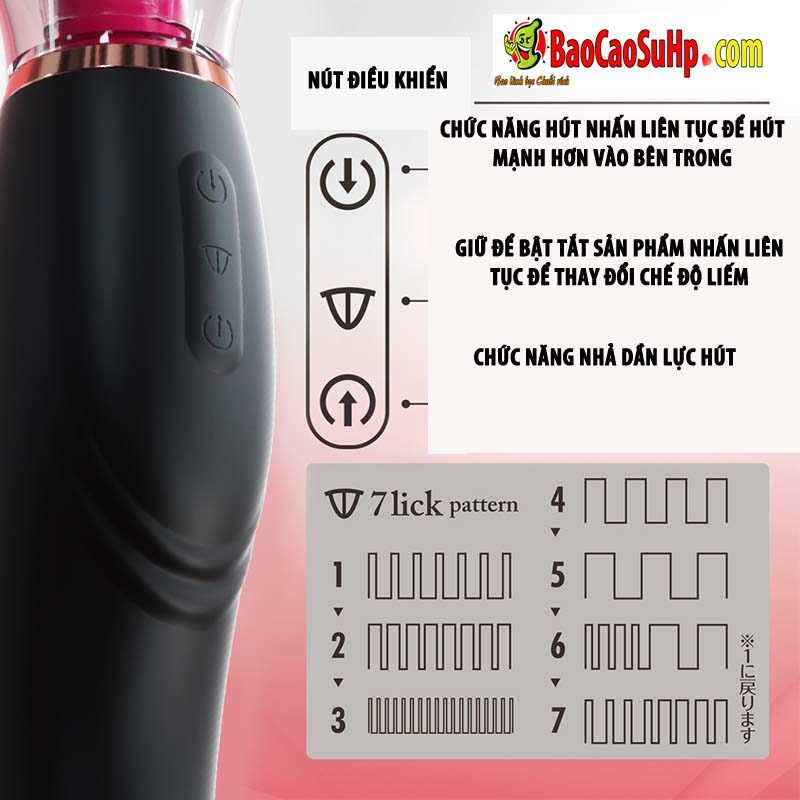 Máy liếm hút ti rung A-ONE Kazuhiko Nhật Bản kích thích mạnh