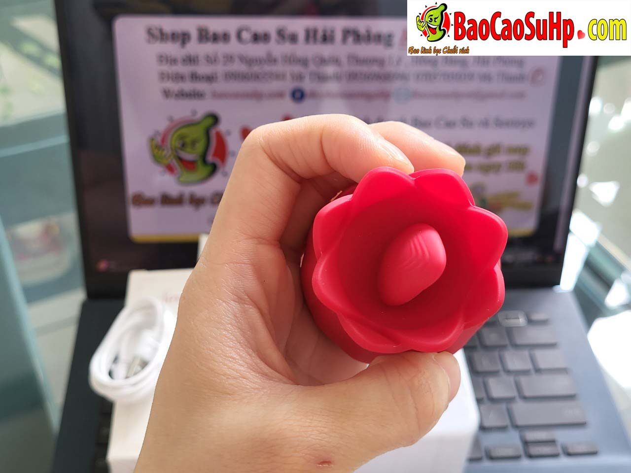 Lưỡi liếm hoa hồng Mengma HGOD đỏ massage kích thích nữ
