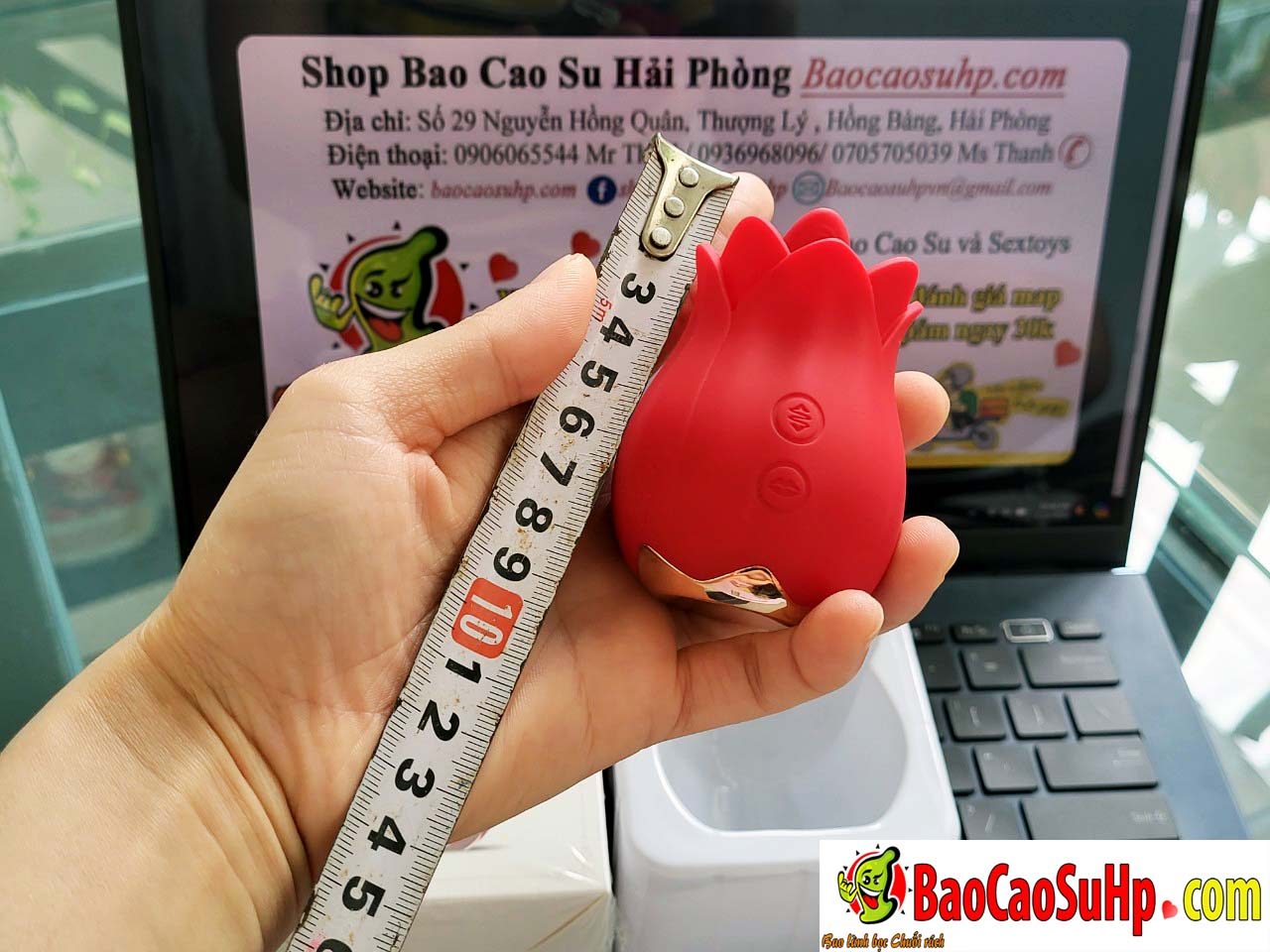 Lưỡi liếm hoa hồng Mengma HGOD đỏ massage kích thích nữ