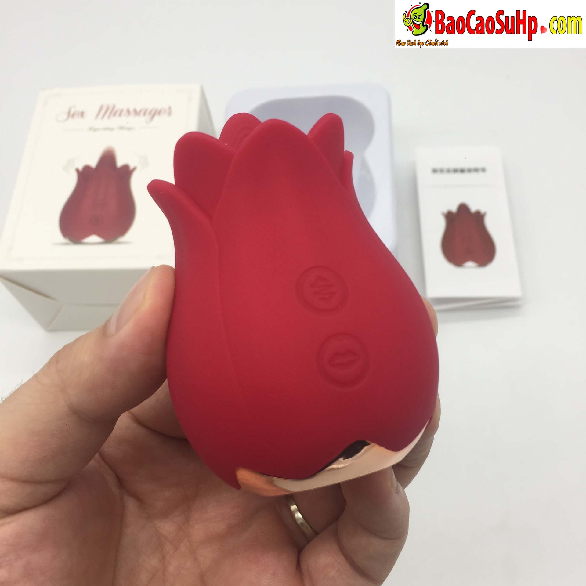 Lưỡi liếm hoa hồng Mengma HGOD đỏ massage kích thích nữ